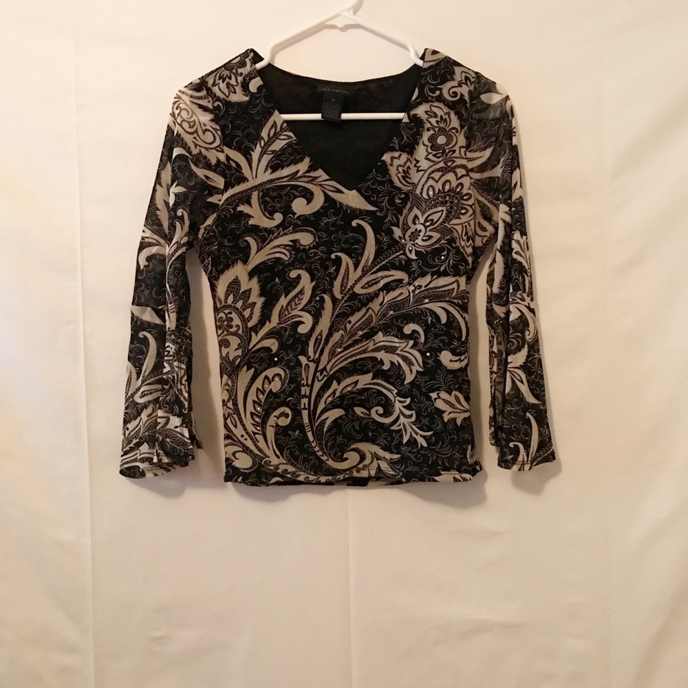 The Limited Blouse 3/4 Open Bell Sleeve